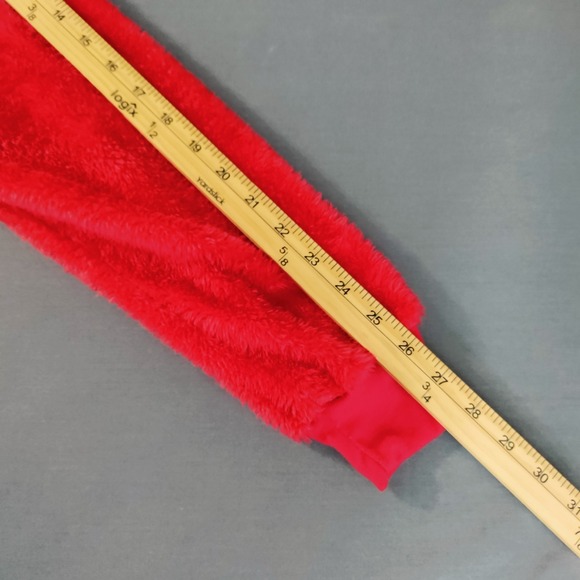 Disney Mickey Mouse Modern Lux Jerry Leigh Plush Sequin Red Sweater L Nostalgic - Picture 14 of 14